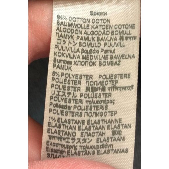 7 For All ManKind Austyn Jeans Women 40 Straight Leg High Rise Dark Wash - Picture 9 of 12